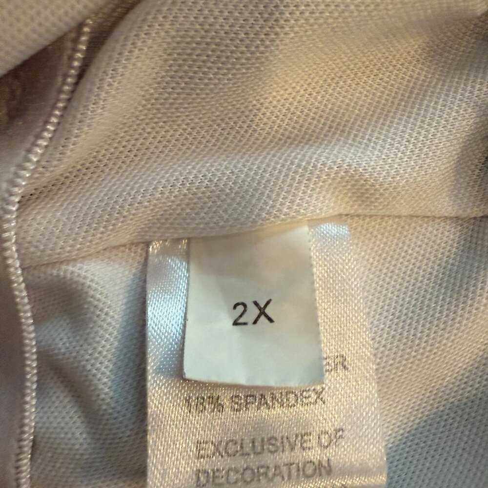 Women's Blouson Tankini Top 2X - Picture 7 of 8